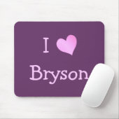 I Love Bryson Muismat (Met muis)