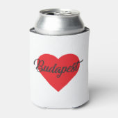 I Love Budapest - Hongarije Blikjeskoeler (Blikje Voorkant)