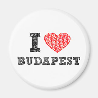 I Love Budapest Magneet