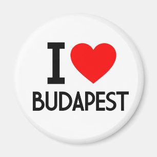 I Love Budapest Magneet
