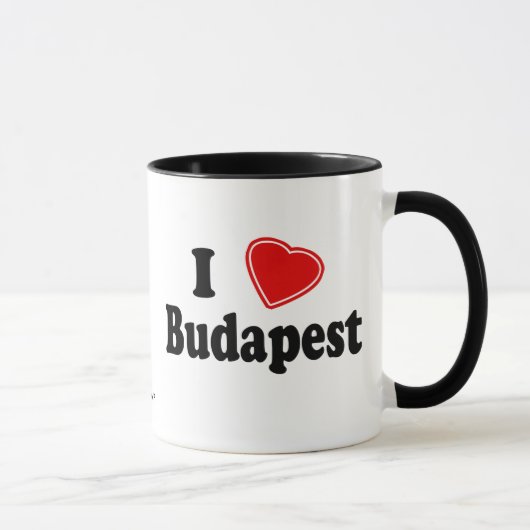 I Love Budapest Mok (Rechts)