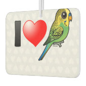 I Love Budgies Luchtverfrisser (Links)