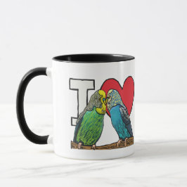 I Love Budgies Mok