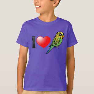I Love Budgies T-shirt