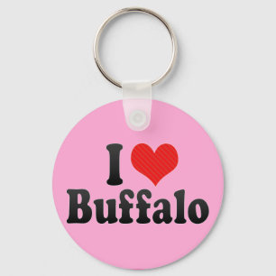 I Love Buffalo Sleutelhanger