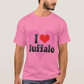 I Love Buffalo T-shirt (Voorkant)