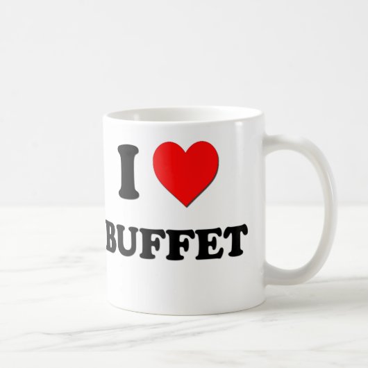 I Love Buffet Koffiemok (Rechts)