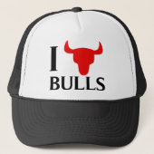 I Love Bulls Trucker Pet (Voorkant)