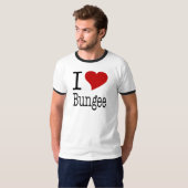 I Love Bungee T-shirts (Voorkant volledig)
