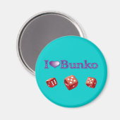 I Love Bunko Magneet (Voorkant / Achterkant)