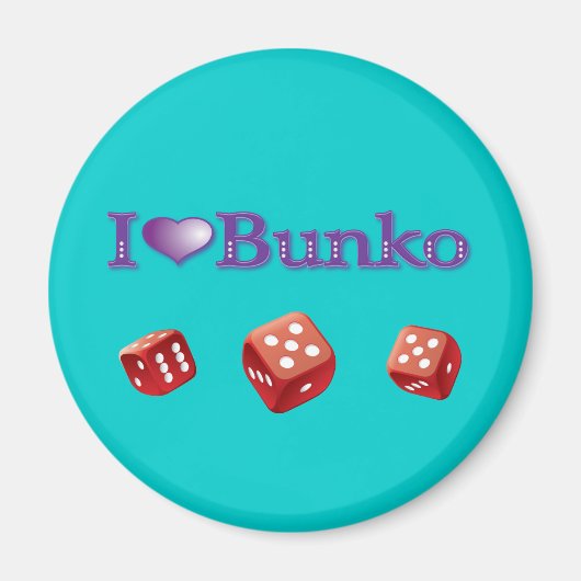 I Love Bunko Magneet (Voorkant)