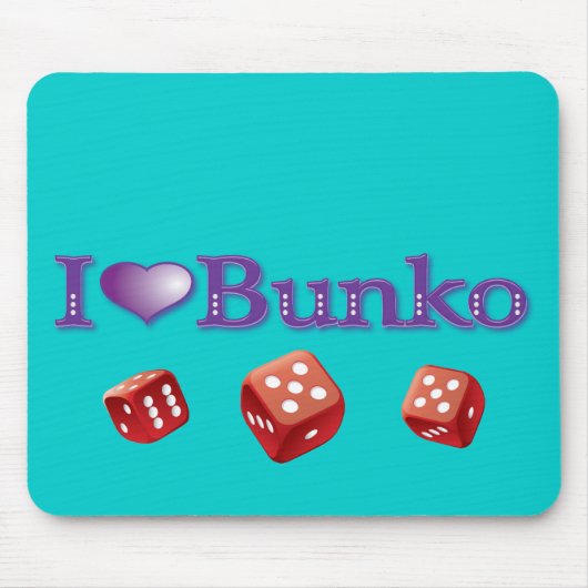 I Love Bunko Muismat (Voorkant)