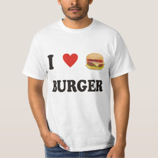 I Love Burger T-shirt