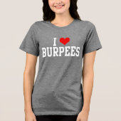 I Love Burpees, Fitness Exercise Women's Tanktop (Voorkant)