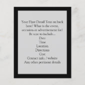 I Love Burpees, Fitness Flyer (Achterkant)