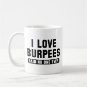 I Love Burpees Koffiemok (Links)