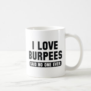 I Love Burpees Koffiemok