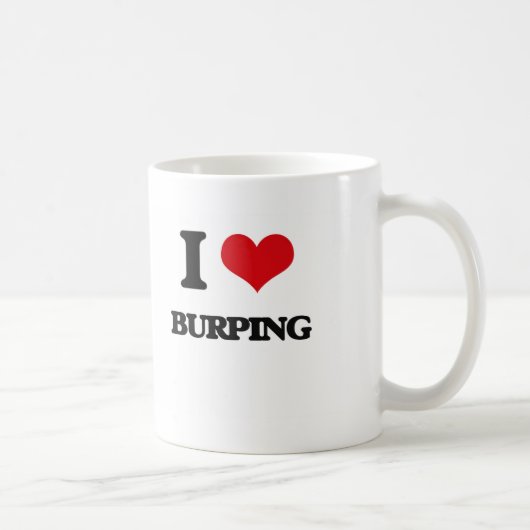 I Love Burping Koffiemok (Rechts)