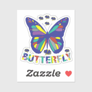 I-love-butterfly-typography-quotes- Sticker