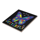 I-love-butterfly-typography-quotes- Tegeltje (Zijkant)