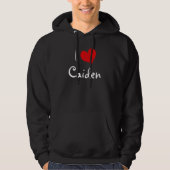 I Love Caiden Hoodie (Voorkant)