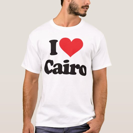 I Love Cairo T-shirt (Voorkant)