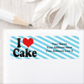 I Love Cake Etiket (Insitu)