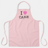 I Love Cake Schort (Voorkant)