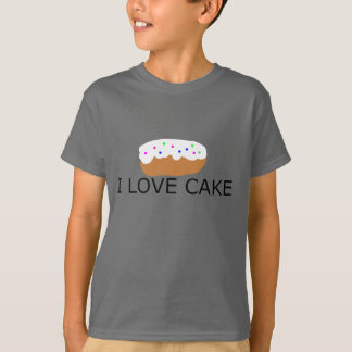 I Love Cake T-Shirt Girls/Boys