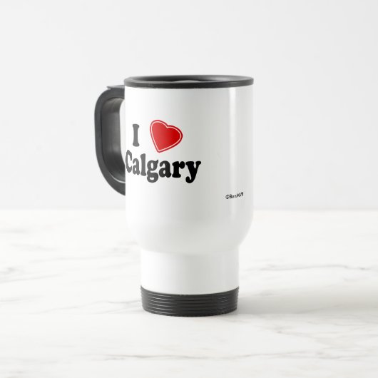 I Love Calgary Reisbeker (Voorkant links)