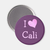 I Love Cali Magneet (Voorkant / Achterkant)