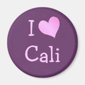 I Love Cali Magneet (Voorkant)