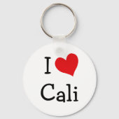 I Love Cali Sleutelhanger (Voorkant)