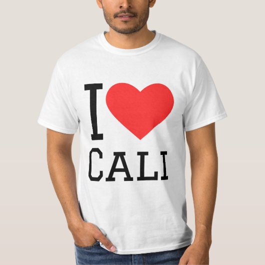 I love cali t-shirt (Voorkant)