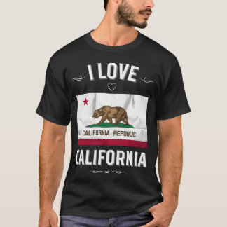 I Love California friend T-shirt