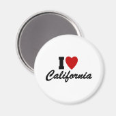 I Love California Magneet (Voorkant / Achterkant)