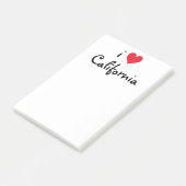 I Love California Post-it® Notes (Schuin)