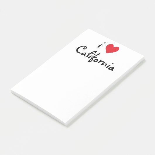 I Love California Post-it® Notes (Schuin)