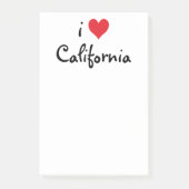 I Love California Post-it® Notes (Voorkant)