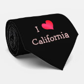 I Love California Stropdas (Opgerold)