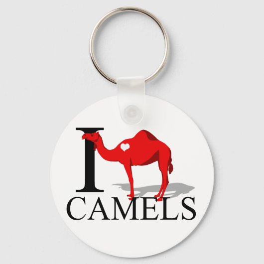 I Love Camels Sleutelhangers (Voorkant)
