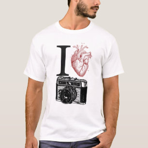 I Love  Camera Photography t-shirt