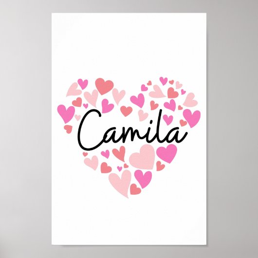 I love Camila Poster (Voorkant)