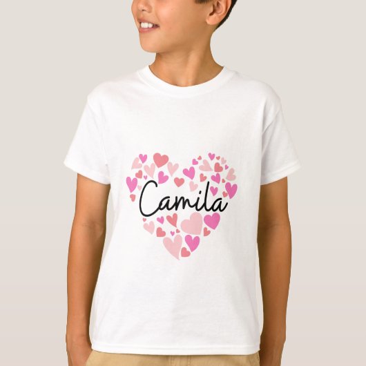 I love Camila T-shirt (Voorkant)