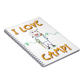 I Love Camp - Funny Kinder Summer Camp Drawing Notitieboek (Rechterzijde)