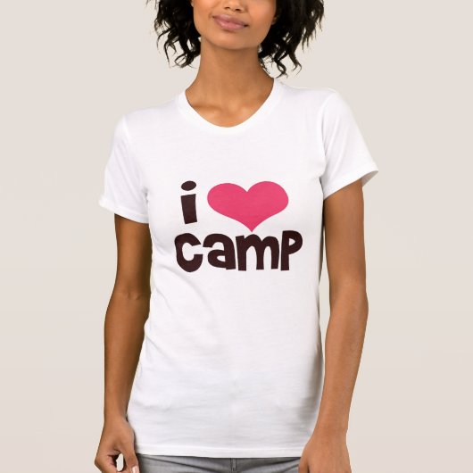 I Love Camp t-shirt (Voorkant)