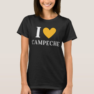 I Love Campeche Mexico Vacation 8 T-shirt