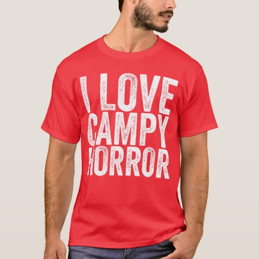 I Love Campy Horror boy T-shirt (Voorkant)
