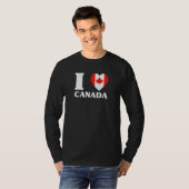 I Love Canada for Canada fan I love Canada T-shirt (Voorkant volledig)