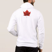I Love Canada Jacket Mannen Canada Track Jacket Hoodie (Achterkant)